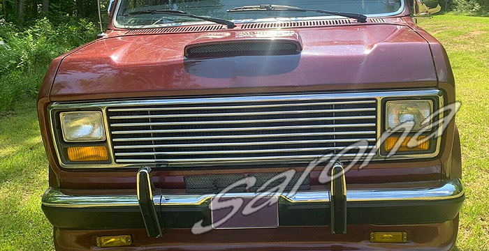Custom Ford Econoline Van  All Styles Hood Scoop (1975 - 1992) - $240.00 (Part #FD-004-HS)